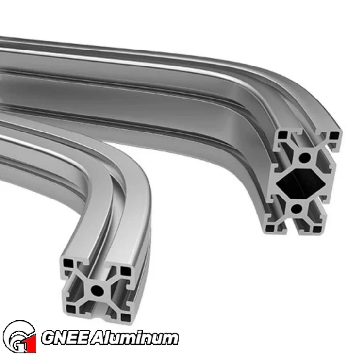 2020 3030 Curved Aluminum Extrusion Profile 2020 3030 Curved Aluminum Extrusion Profile