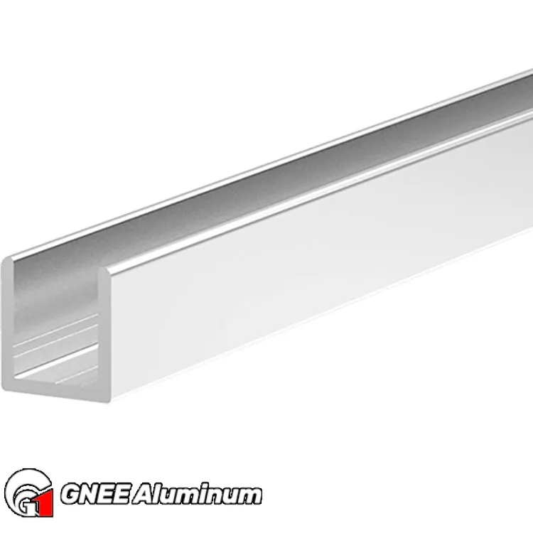 6063 C Channel Aluminum Extrusions