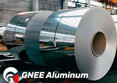 Silver Aluminum Foil Roll 8011